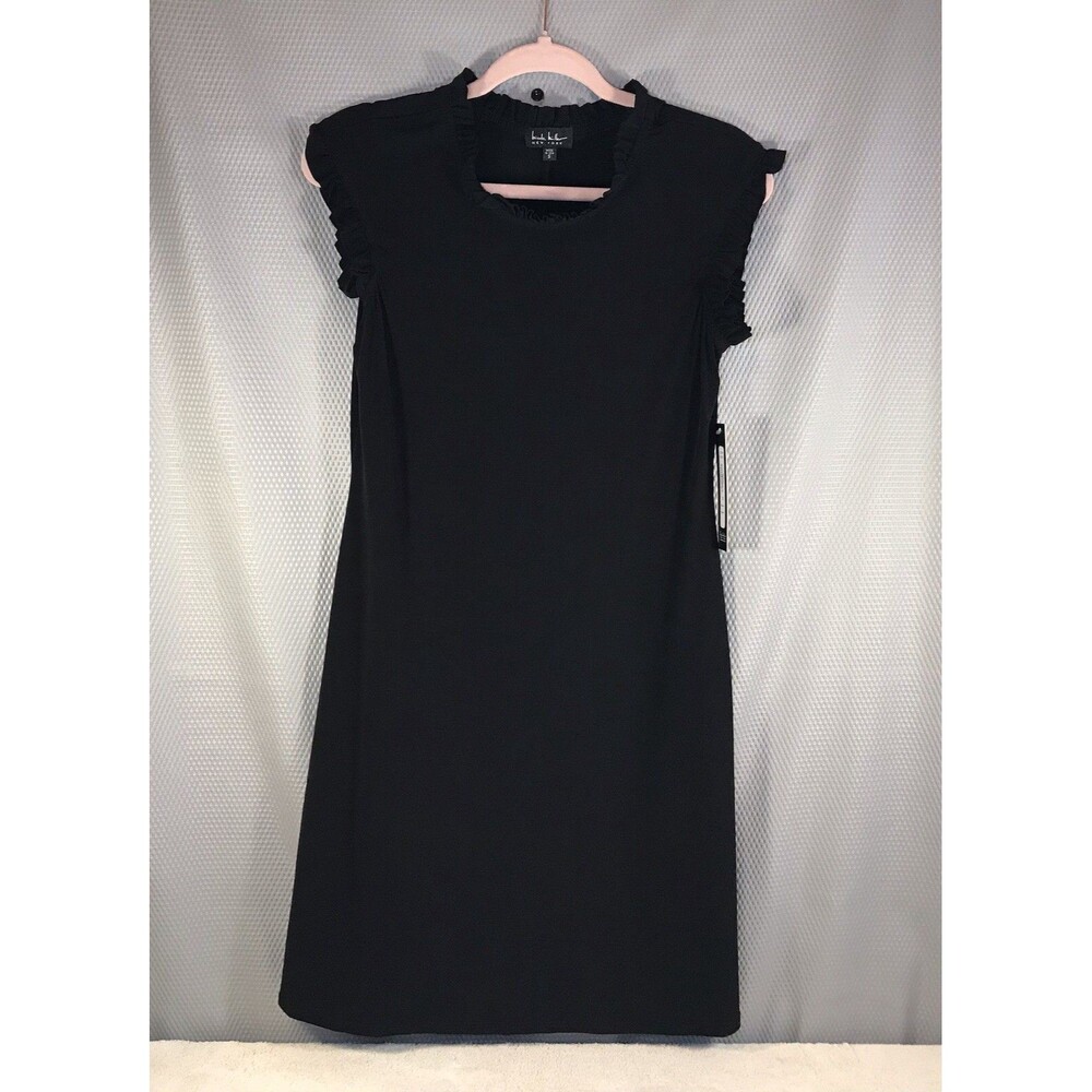 NWT Nicole Miller Sz Small Black Dress